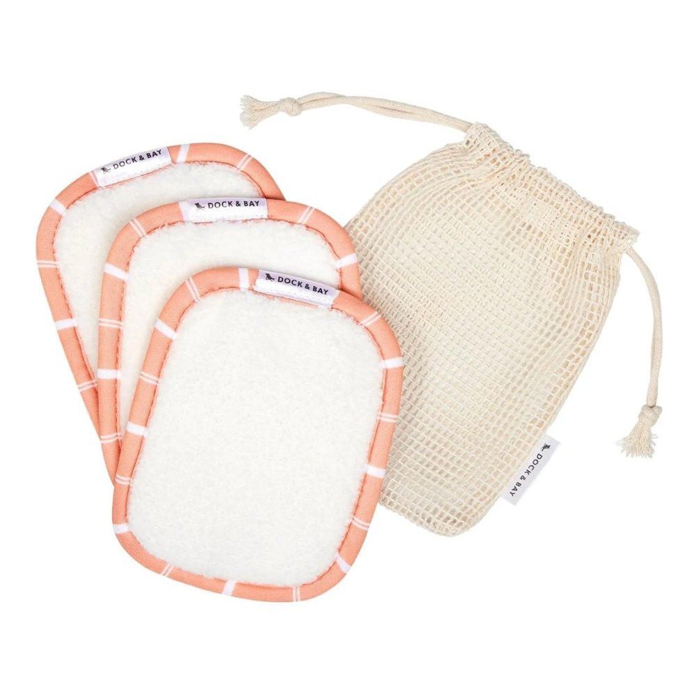 Dock & Bay - Makeup Removers - Sandalwood Terracotta - 3 Pack